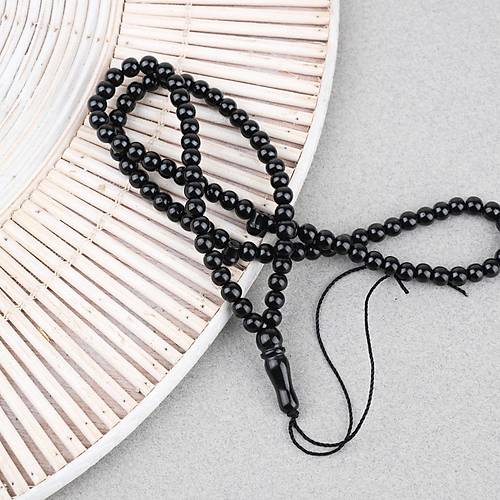 G�rc� Oltu 99luk K�re Kesim 5mm Namaz Tesbihi