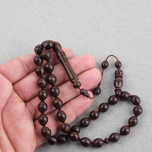 Kahve A�ac� Usta ��i �stanbul Kesim 8.5x11mm Tesbih