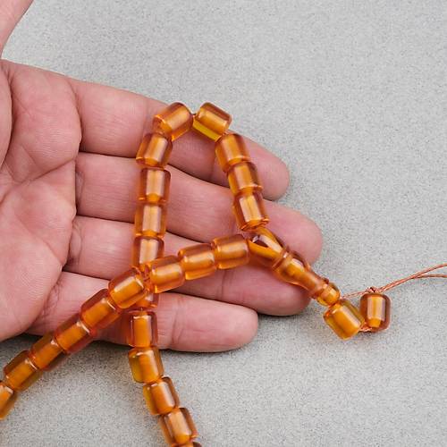 Ate� Kehribar Kaps�l Kesim 9x10mm- Tar��n P�sk�ls�z