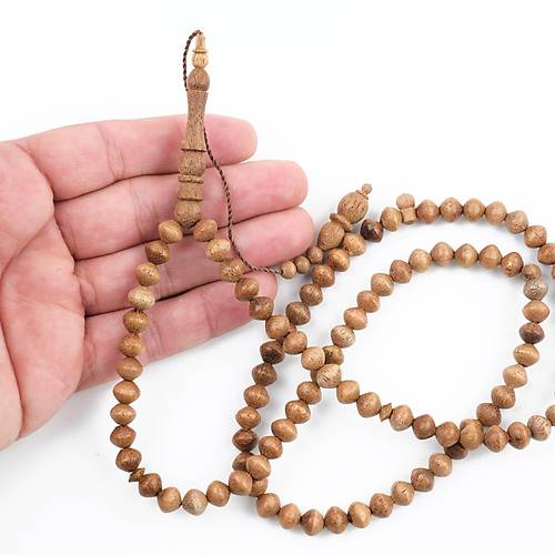 Mango A�ac� 99luk Tekerlek Kesim 7.5x6.5mm Namaz Tesbihi