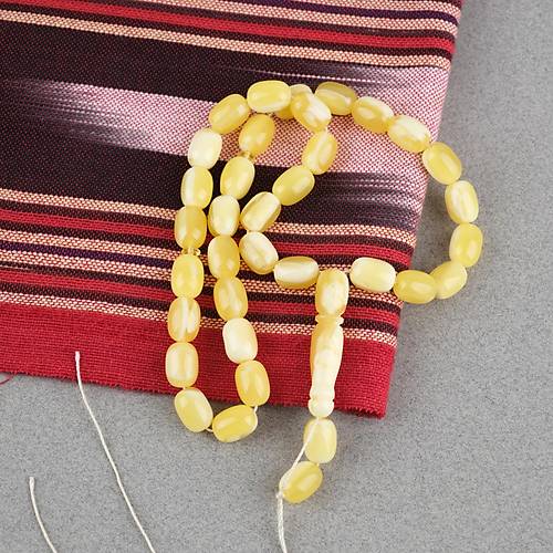 Beyrut Damla Kaps�l Kesim 8x11mm Tesbih - P�sk�ls�z