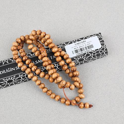 �am A�ac� 99luk K�re Kesim 8.5mm Namaz  Tesbihi
