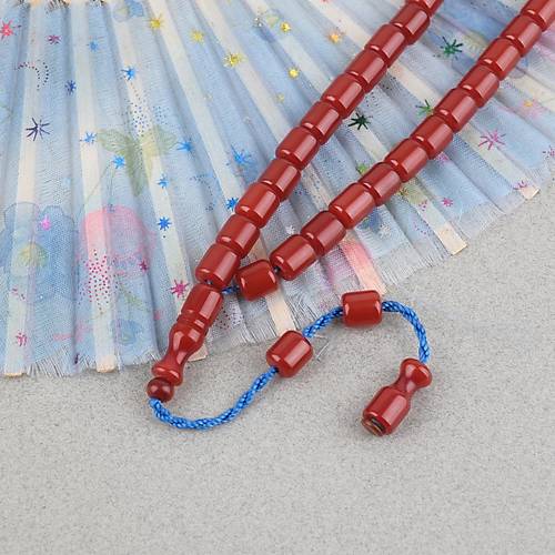 S�kma Kehribar F��� Kesim 10x9mm Tesbih