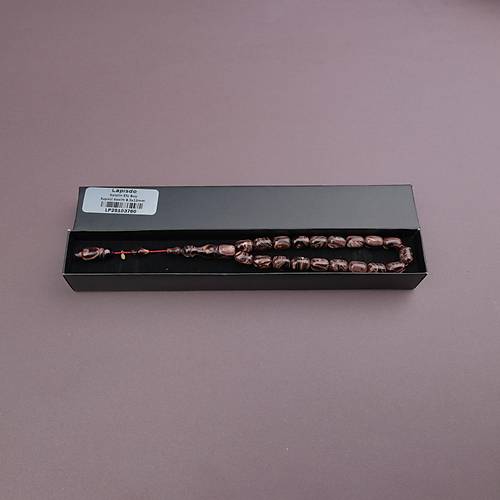�ekoslovak Katalin Efe Boy Sistemli  Usta El ��i �mzal� Kaps�l Kesim 8.5x12mm Tesbih