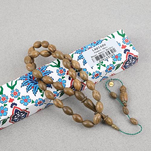 Plesenk A�ac� Halkal� �mame Beyzi Kesim 8x13mm Tesbih