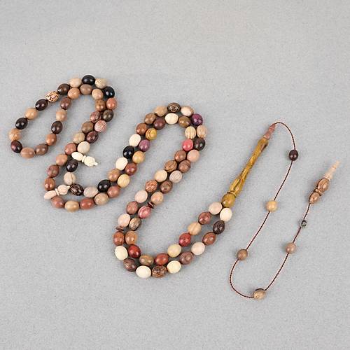 Kar���k A�a� Usta ��i �mzal� 33l� ve 99lu Beyzi Kesim Tesbih Seti