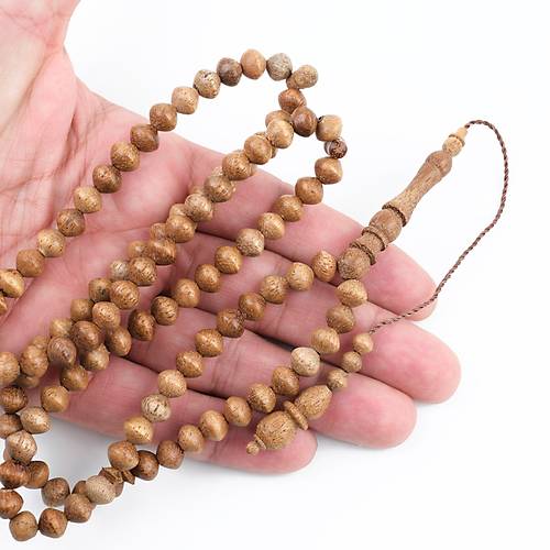 Mango A�ac� 99luk Tekerlek Kesim 7.5x6.5mm Namaz Tesbihi