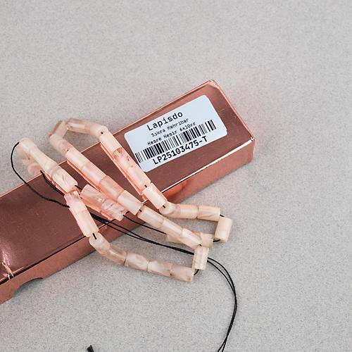 S�kma Kehribar Kesme Kesim 6x10mm Tesbih P�sk�ls�z