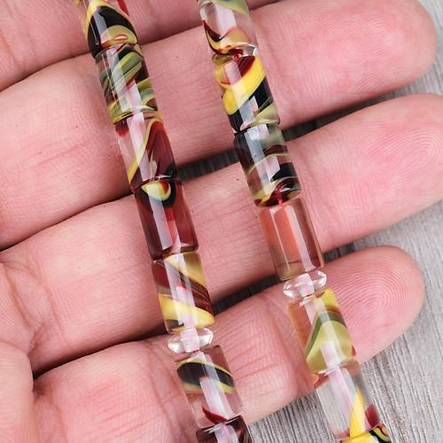 Arizona Katalin Alpaka P�sk�l Kesme Kesim 7x10mm Tesbih- Sedefli