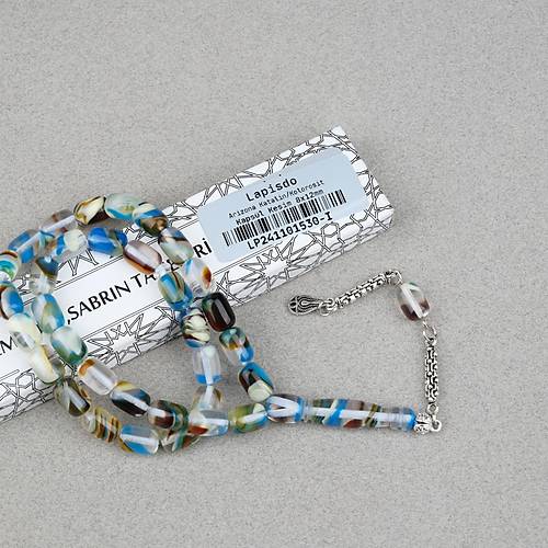 Arizona Katalin Alpaka P�sk�l Kaps�li Kesim 8x12mm Tesbih