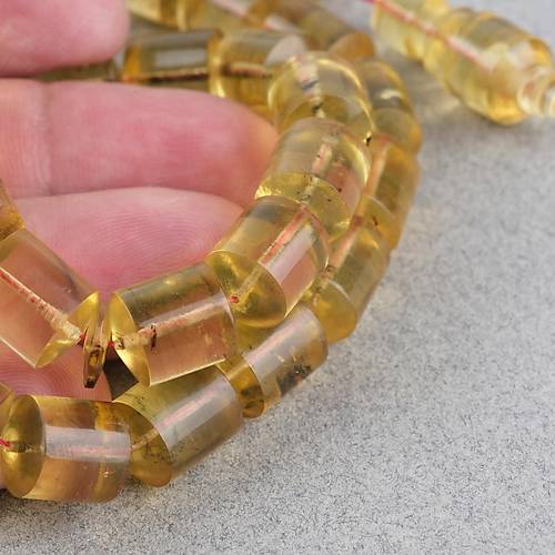 Dominik Tek Kaya Damla Usta i Kesme Kesim 10x12.5mm Tesbih
