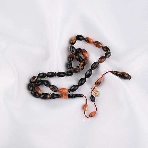 Kadim Katalin Eski Kalemlik Obje Usta i mzal Arpa Kesim 6x11mm Tesbih