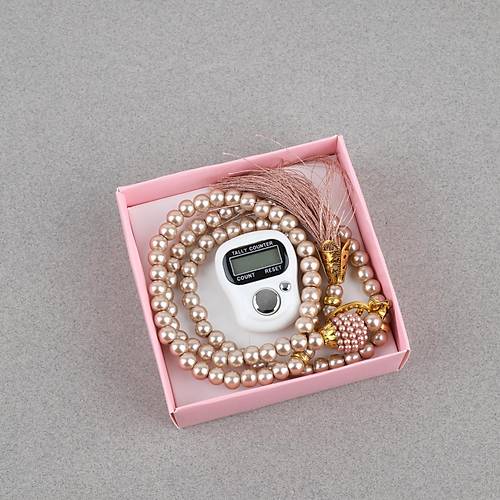 Zikirmatik Elektronik Tesbih ve 99luk Namaz Tesbih Set