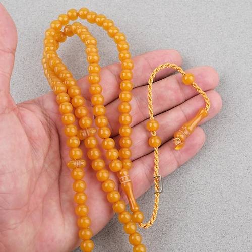 Katalin Usta ��i �mzal� 99luk Namaz Tesbih K�re Kesim 7mm Tesbih - Kay�s�