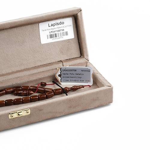 Katalin Dinlenmi Tavla Pulu Malzeme Kapsl Kesim 8x11mm Tesbih