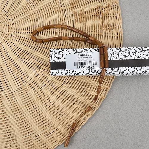 Kuka Orijinal Do�al Lapisdo �mzal� El Boy Kesme Kesim 5x9mm Tesbih