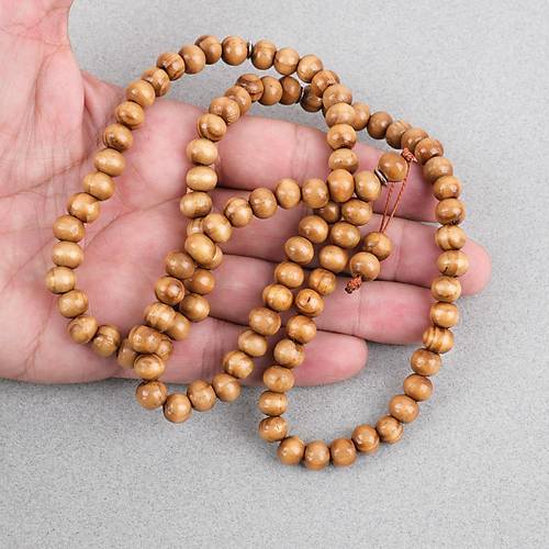 �am A�ac� 99luk K�re Kesim 8.5mm Namaz  Tesbihi