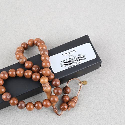 Kuka Orijinal Do�al Lapisdo �mzal� Bilek Boy K�re 9mm Tesbih