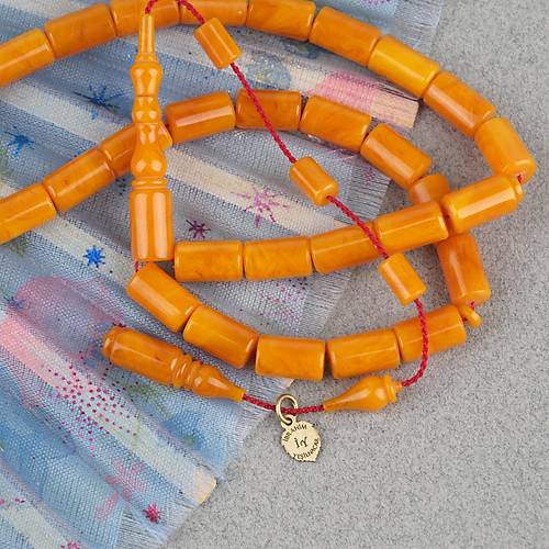 Miskevi Katalin Usta ��i �mzal� Kesme Kesim 6.5x10.5mm Tesbih