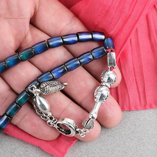 His Ta�� Metal �mameli F��� Kesim 7x9mm Tesbih