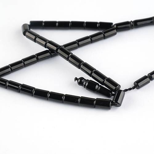 Erzurum Oltu Yumu�ak Kesme Kesim Bilek Boy 5x8mm Tesbih