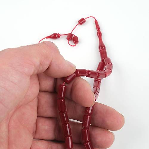 Kadim Katalin Eski Amerikan Istaka Kapsl Kesim  6x10mm Tesbih-Vine