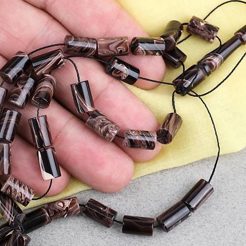 S�kma Kehribar Kesme Kesim 6x10mm Tesbih P�sk�ls�z