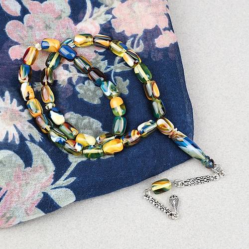 Arizona Katalin Alpaka P�sk�l Kaps�l Kesim 8x12mm Tesbih
