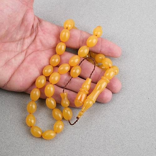 Katalin Usta ��i �mzal� Beyzi Kesim 10x14.5mm Tesbih