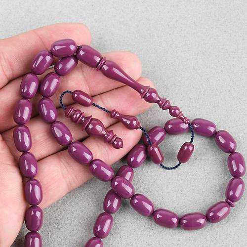 Eski Bowling Topu Obje  D�nem Usta ��i �mzal� Kaps�l Kesim 8x12mm Tesbih