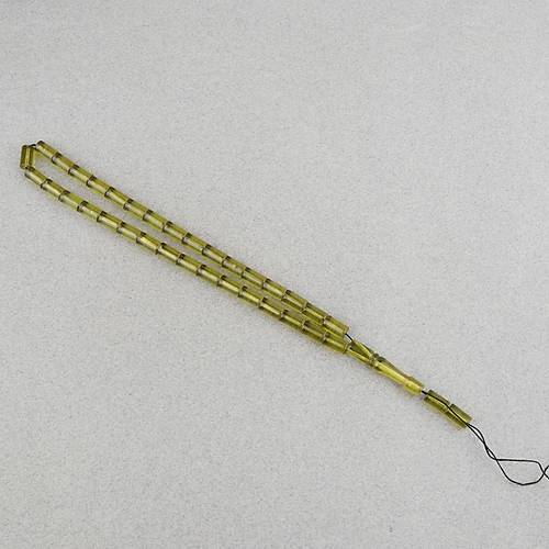 Ate� Kehribar Kesme Kesim 6x10mm Tesbih P�sk�ls�z