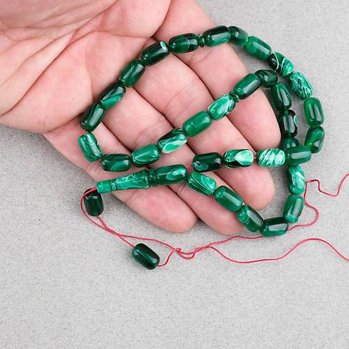 S�kma Kehribar Kaps�l Kesim 7x11mm Tesbih P�sk�ls�z