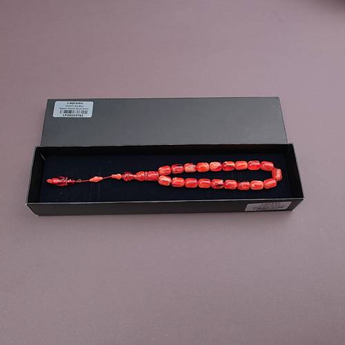 Katalin Alacal� Usta El ��i �mzal� Efe Boy Kaps�l Kesim Sistemli  9x12.5mm Tesbih