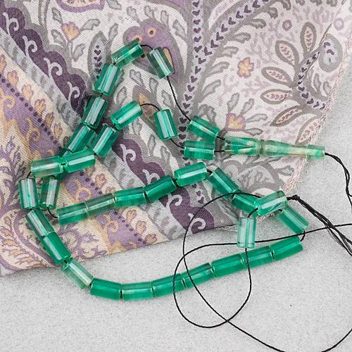 S�kma Kehribar Kesme Kesim 6x10mm Tesbih P�sk�ls�z