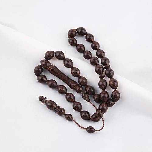 Kahve A�ac� Usta ��i �stanbul Kesim 8.5x11mm Tesbih