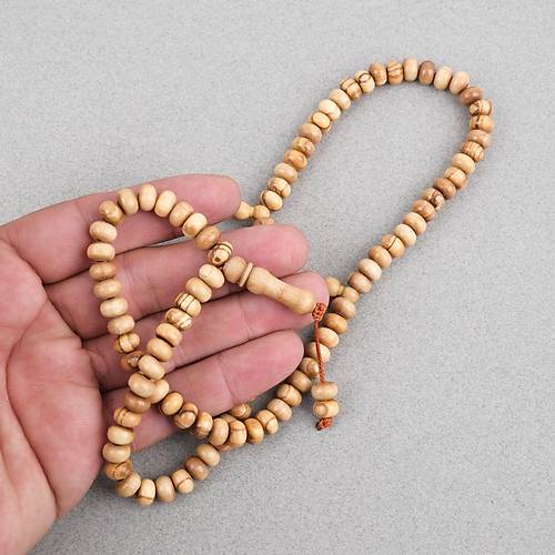 Ceviz A�ac� 99luk Tekerlek Kesim 8x6mm Namaz Tesbihi