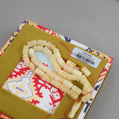 Rus Kaya Damla Kehribar Kesme Kesim 9.5x16.5mm Tesbih