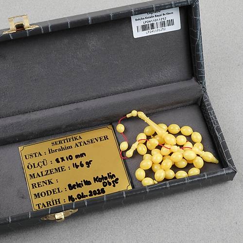 Belika Katalin Eski Obje Beyzi Kesim 8x10mm