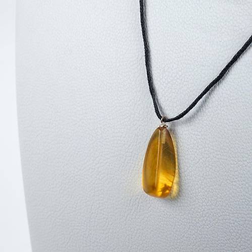 Doal Damla Kehribar Kolye 1.4gr