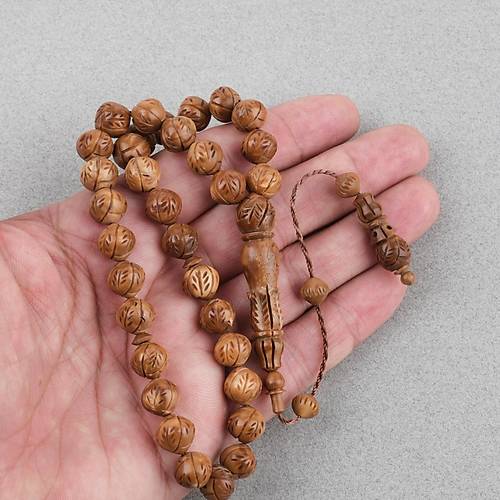 Kuka Kalem ���ilkli U�lu K�re 9.5x9mm Tesbih