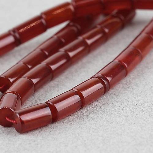 Osmanl� S�kma Kehribar A��zl�ktan D�nem Yap� Kesme Kesim 6x10mm Tesbih