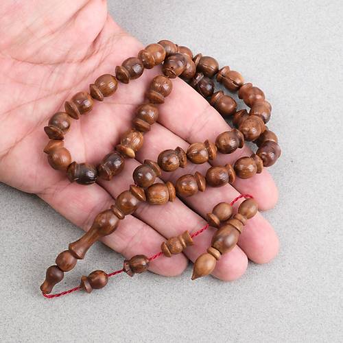 Kuka Usta ��i �zel Testi Motif Kesim 9x13mm Tesbih