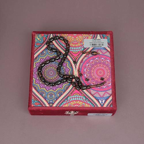 �brahim Atasever Usta ��i �mzal� Tirb��on Katalin Kaps�l Kesim 8.5x11mm Tesbih