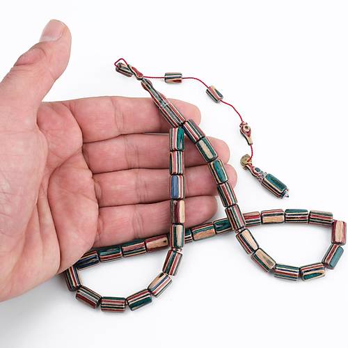 Kafur A�ac� Usta ��i �mzal� Yumu�ak Kesme Kesim 8x12mm Tesbih