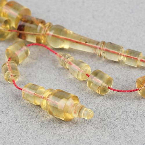 Dominik Tek Kaya Damla Usta i Kesme Kesim 10x12.5mm Tesbih
