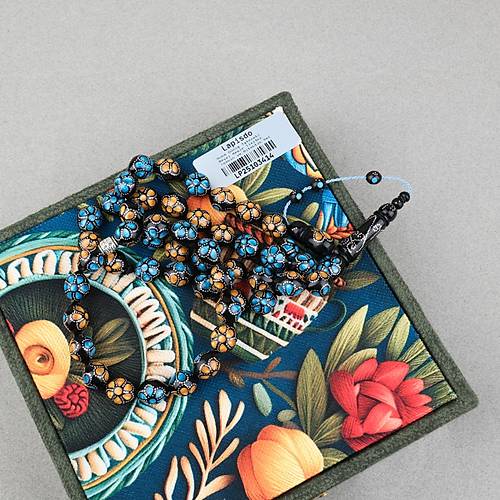 Kuka G�m�� ��lemeli Sistemli, G�m�� Nakka� �mame Beyzi Kesim 11x13mm Tesbih ve Bileklik Seti