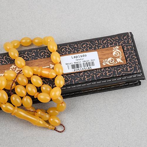 Katalin Usta ��i �mzal� Beyzi Kesim 10x14.5mm Tesbih