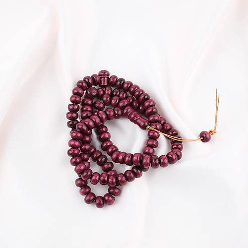 imir Aac Boyal  Vine r 99luk Tekerlek Kesim 10x6mm Namaz Tesbihi