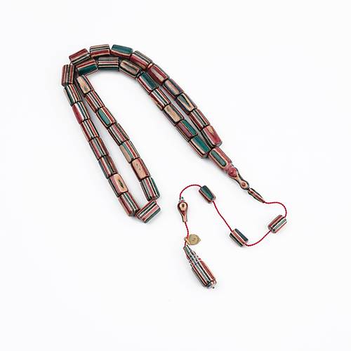 Kafur A�ac� Usta ��i �mzal� Yumu�ak Kesme Kesim 8x12mm Tesbih