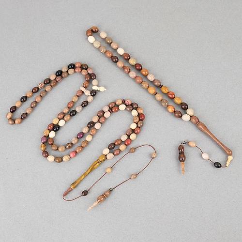 Kar���k A�a� Usta ��i �mzal� 33l� ve 99lu Beyzi Kesim Tesbih Seti